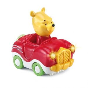 Vtech Magi voiture Winnie l Ourson version FR Bolide interactif bebe Tut Tut Bolides Disney Set voiture premier age et carte