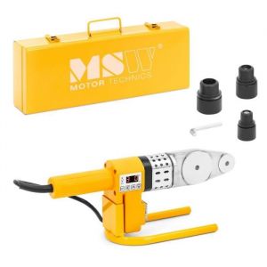 MSW Poste à souder électrofusion - 800 W - 20 à 32 mm - jusqu'à 300 °C - Écran numérique