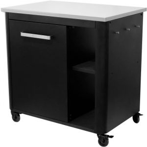 Cozze 90527 Cuisines extérieures, Noir, B90 x T60 x H90 cm