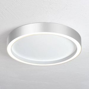 Bopp Aura plafonnier LED Ø 40 cm blanc/aluminium