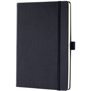 Sigel CO700 Planificateur semainier non daté, en allemand, A5, couverture rigide, noir - Conceptum