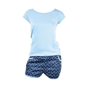Ushuaïa Pyjama Femme Ushr035 Turquoise