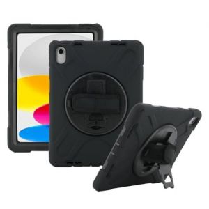 Mobilis Funda 072004 Silicone Noir pour iPad 11"/10.9" Stylet Inclus