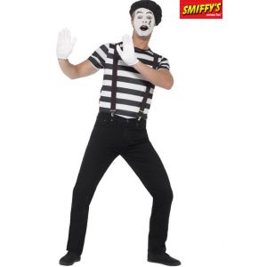 Image de Smiffy's Déguisement mime homme avec maquillage