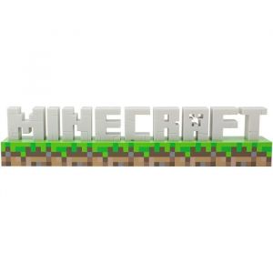 Image de Paladone Minecraft Lampe avec logo