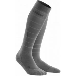 CEP Office Solutions Reflective Socks - Chaussettes de compression taille III, gris/noir