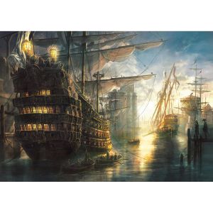 KS Games Puzzle 1000 pièces : Ville de Rochelle