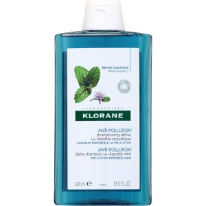 Image de Klorane Anti-pollution - Shampooing Détox à la Menthe Aquatique - 400 ml