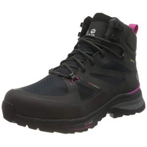 Jack Wolfskin Women's Force Striker Texapore Mid - Chaussures de randonnée taille 4,5, noir