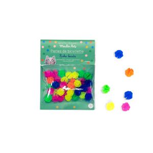 Perles rondes pour rayons de vélo Aujourd'hui c'est mercredi Moulin Roty