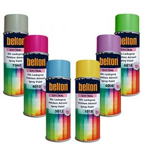 Belton Bombe peinture brillante SpectRAL RAL 6012 vert nocturne 400 ml