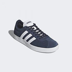 Adidas VL Court 2.0, Chaussures de Fitness garçon, Bleu (Maruni Ftwbla 000), 37 1/3 EU