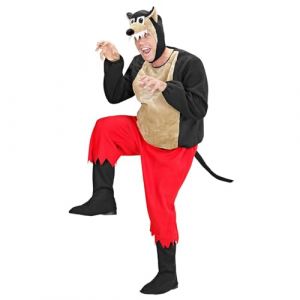 Widmann Déguisement grand loup adulte - Couleur Multicolore - Taille XL