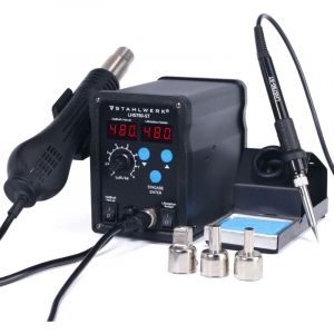 Station de soudage à air chaud LHS750-ST Appareil de soudage 2 en 1 de 750 watts - Stahlwerk