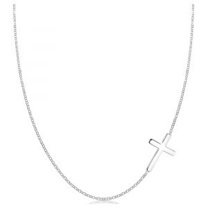 Image de Elli Collier Femme Pendentif Femme Croix Classique en Argent Sterling 925