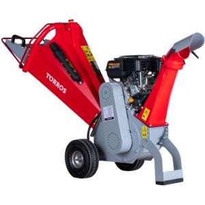 Torros - Broyeur de branches professionnel thermique essence 6.5ch 196cc 100mm d&eacute;marrage manuel HHK82