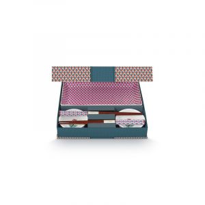 Pip studio Oriental Flower Festival Geschenkset rund Geschirr 6 ct (89.99 € / 1 ct)