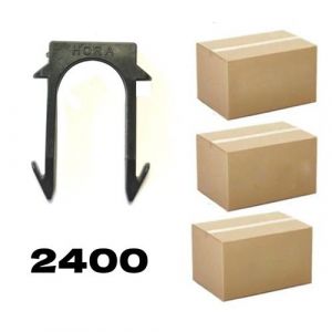 2400 Agrafes tube PER pour plancher chauffant cavalier 40mm Hydro pontet