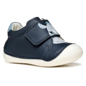 Geox Bébé garçon B TUTIM C Basket, Navy/Lt Sky, 18 EU