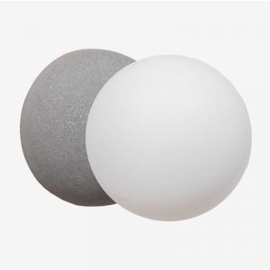 Applique murale en ciment Bublik SKLUM Gris Anthracite