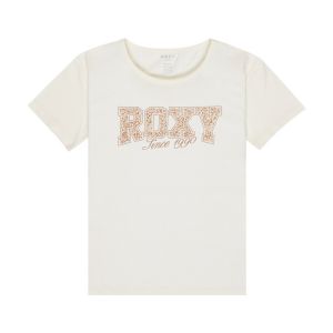 Roxy Fille Lilyregular Night T-Shirt, Egret, 4 Ans EU