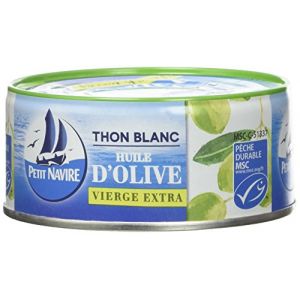 Petit Navire Thon blanc à l'huile d'olive vierge extra msc