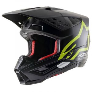 Alpinestars S-m5 Compass L Black / Yellow Fluo Matt - Black / Yellow Fluo Matt - Taille L
