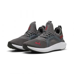 Puma Mixte SOFTRIDE Enzo 5 Chaussure de Course sur Route, Cool Dark Gray-for All Time Red White, 41 EU