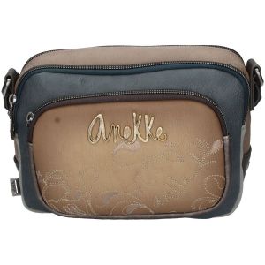 Anekke - Sac bandoulière trotteur "Manifesto" - 23 x 16 x 9 cm - Multicolore