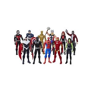 Hasbro Coffret 11 Figurines 30 cm - Marvel - Comparer avec