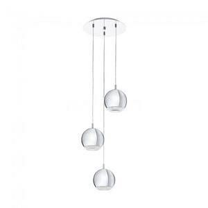 Eglo Suspension CONESSA LED Chrome, 3 lumières - Moderne - Intérieur - CONESSA