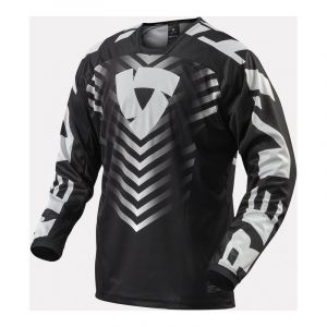Rev'it Maillot Rough Noir Blanc - Taille M