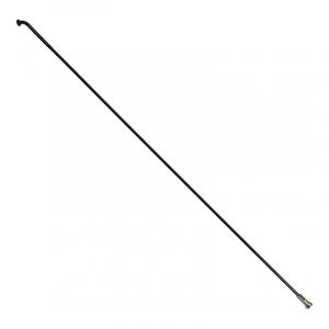 Velox Rayon inox noir e bike 2 0mm avec tete en 2 3mm l 300mm sapim tete coudee avec ecrous vendu a l unite