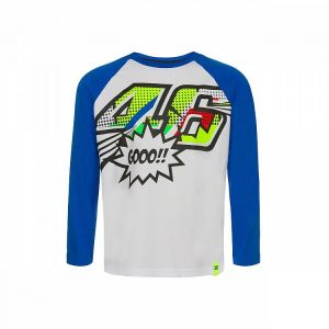 Image de VR46 T-shirt manches longues VR 46 VALENTINO ROSSI POP ART ENFANT