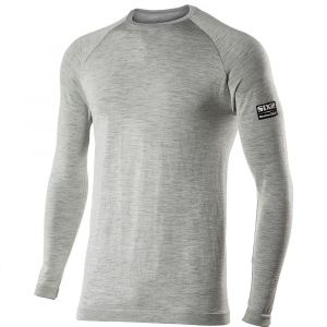 Sixs Maillot De Corps Manche Longue Ts2 Merinos 2XL-3XL Wool Grey