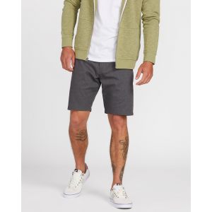 Volcom Short Stretch Frickin Modern 19" - CHARCOAL HEATHER - Taille 28