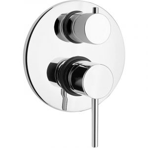 Paini Rubinetteria Mitigeur douche &agrave; encastrer Paini Cox 78CR6911 | Chrom&eacute; - 2 USCITE