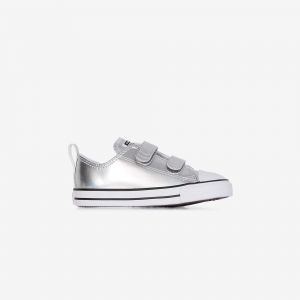 Converse Chuck Taylor All Star Ox Cf Shine Argent - Bébé -