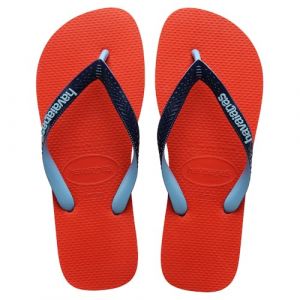 Havaianas Mixte Top Mix Tongs, Orange Sanguine, 35/36 EU