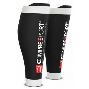 Image de Compressport Manchettes et jambières R2v2 - Black - Taille T1