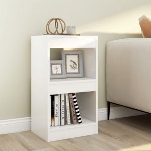 VidaXL Bibliothèque/Séparateur de pièce Blanc 40x30x72 cm