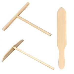 Youdoit 3 ustensiles à crêpes en bois