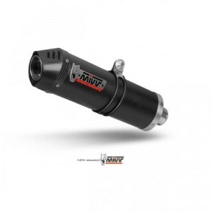Mivv Silencieux Oval Carbon Cap carbone Suzuki