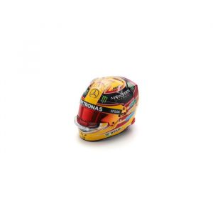 Spark Casque Lewis Hamilton Champion du Monde F1 2017 GP Mexique Echelle 1/5