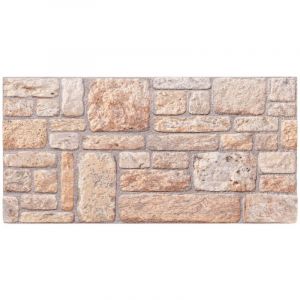 VidaXL Panneaux muraux 3D 10 pcs marron 100x50 cm eps