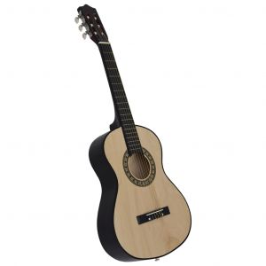 VidaXL Guitare classique de d&eacute;butants et enfants 1/2 34' Tilleul - Triomphe