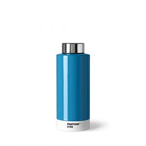 Pantone Bouteille isotherme en acier inoxydable bleu