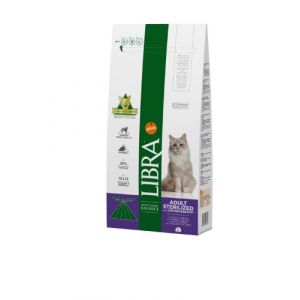 Libra Croquettes Chat Adulte Stérilisé poulet & orge 1.5 kg