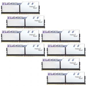 Image de G.Skill Trident Z Royal 64 Go (8 x 8 Go) DDR4 3200 MHz CL16 - Argent