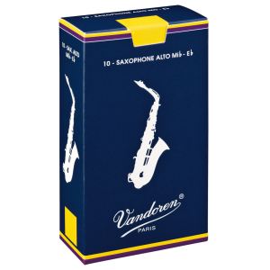 Vandoren Traditionnelles 1.5 SR2115 - 10 anches de Saxophone Alto